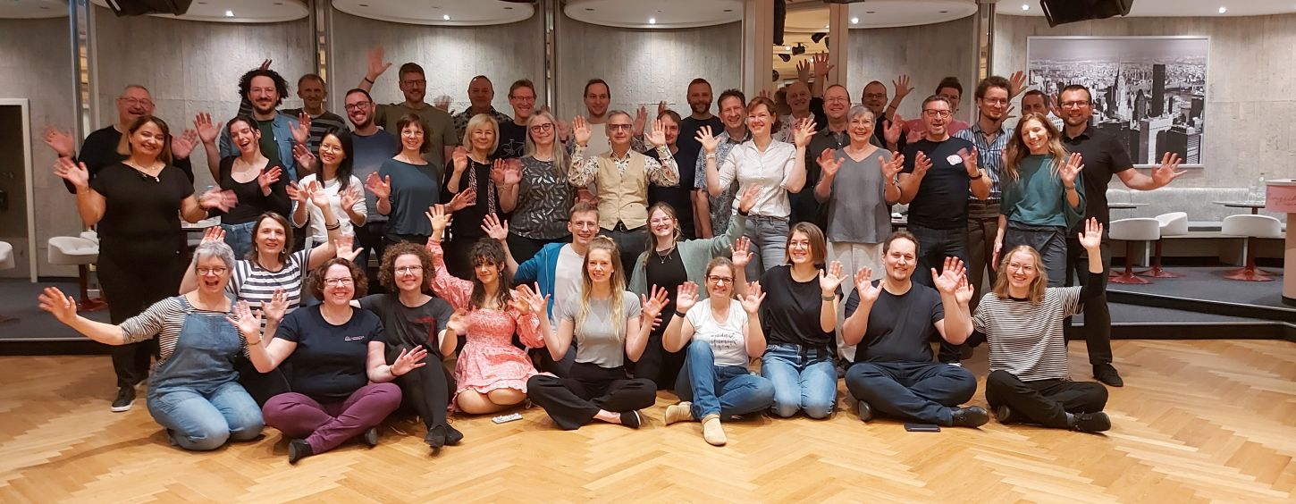 Westcoast Swing Leute in der Tanzschule Köpke Rupprecht - Harmony Westies